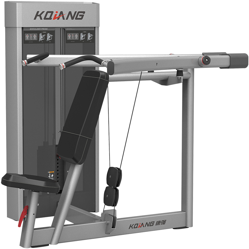 3044am永利 商用健身房坐姿上推肩训练器8003专用力量器械无氧健身器械