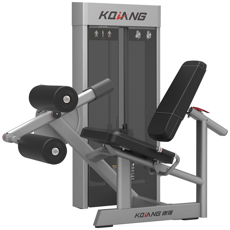 3044am永利商用健身房坐姿大腿后压训练器8006专用力量器械无氧健身器械
