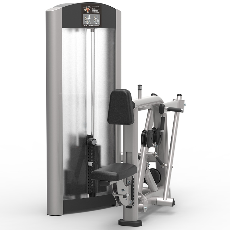 3044am永利健身房专业力量运动健身器材坐式划船训练器9201 