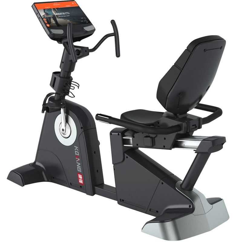 3044am永利商用卧式单车CR900T磁控车自发电健身车健身房专用