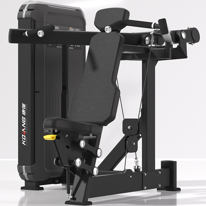 3044am永利坐式推肩训练器7014室内专业力量专项运动健身器材
